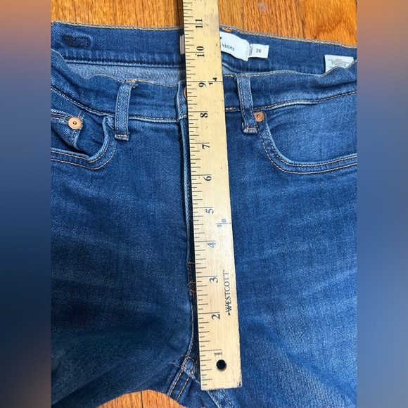 Vineyard Vines Jeans Womens Size 26 Blue High Rise Straight Stretch Denim Ankle - Picture 4 of 10
